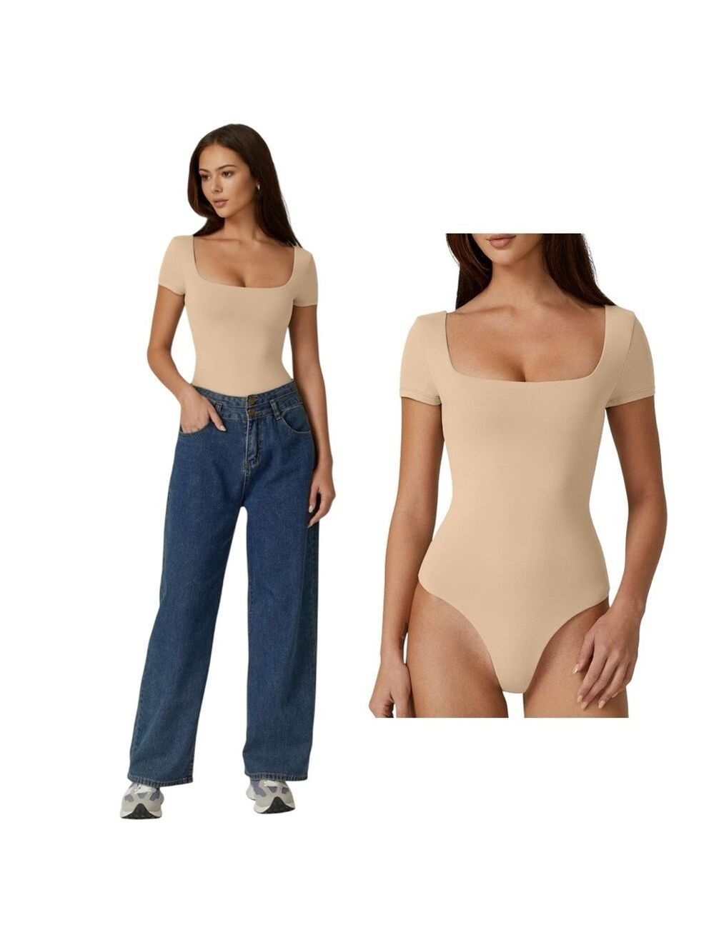 Qinsen Bodysuit Women's Top